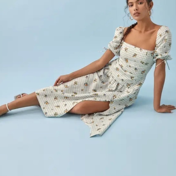 Reformation Melony Dress Al Fresco - Picture 6 of 10
